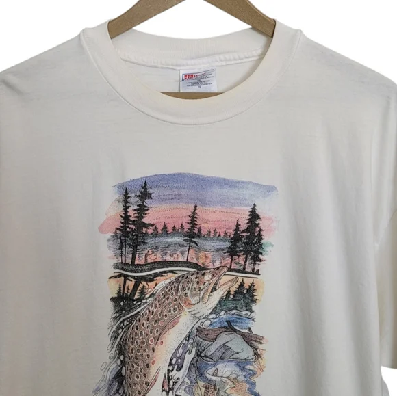 Vintage Single Stitch Lake Tahoe Graphic Tee - Picture 3 of 11